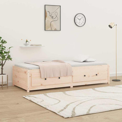 Dormeuse senza Materasso 80x200 cm in Legno Massello di Pino