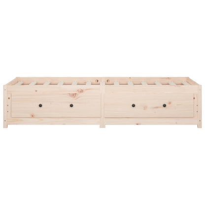 Dormeuse senza Materasso 90x200 cm in Legno Massello di Pino | homemem39