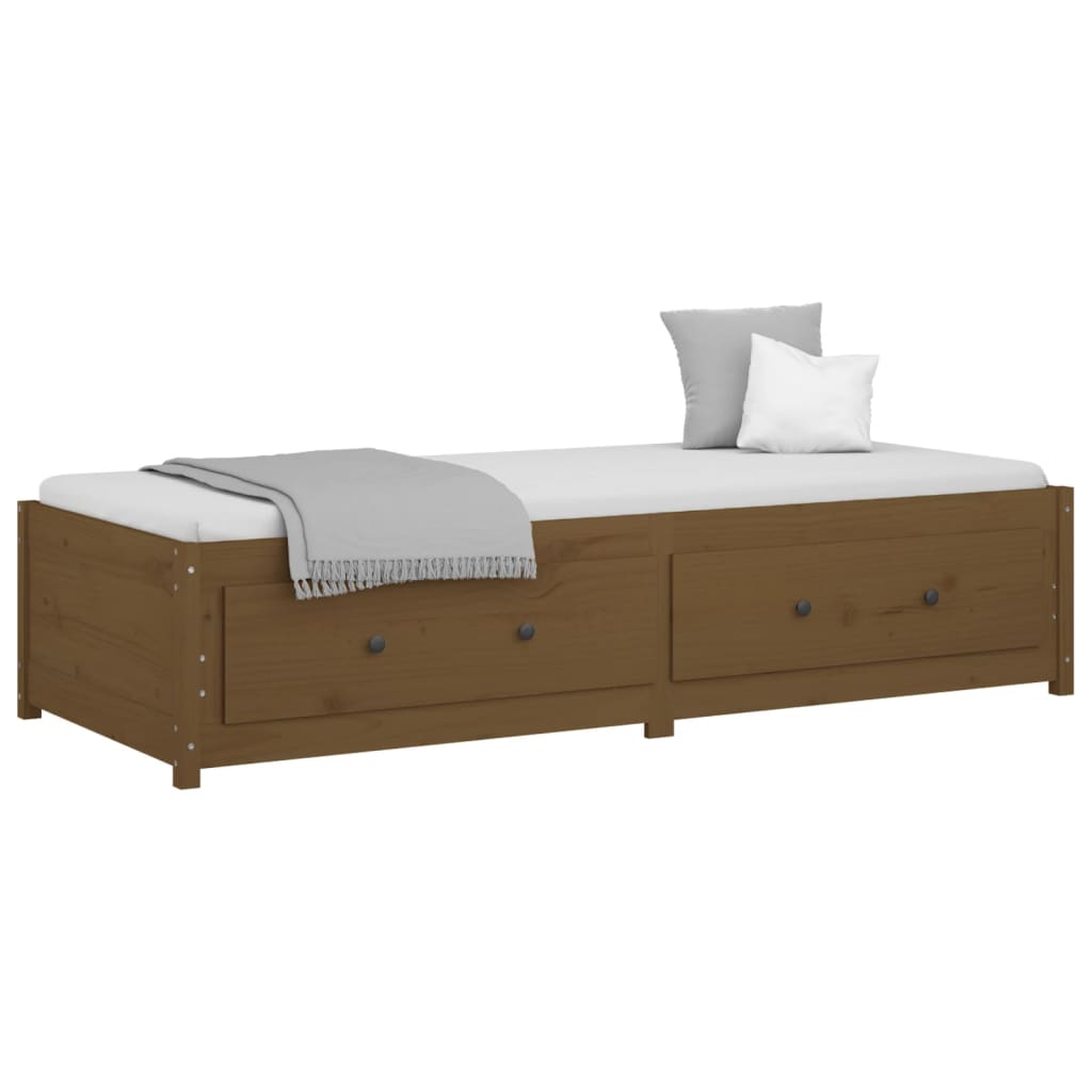 Divano Letto senza Materasso Ambra 90x200cm Legno di Pino - homemem39