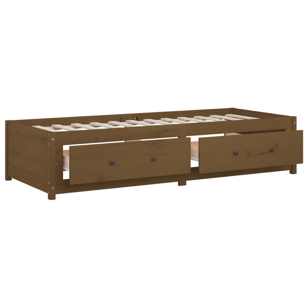 Divano Letto senza Materasso Ambra 90x200cm Legno di Pino | homemem39