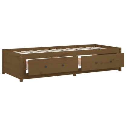 Divano Letto senza Materasso Ambra 90x200cm Legno di Pino - homemem39