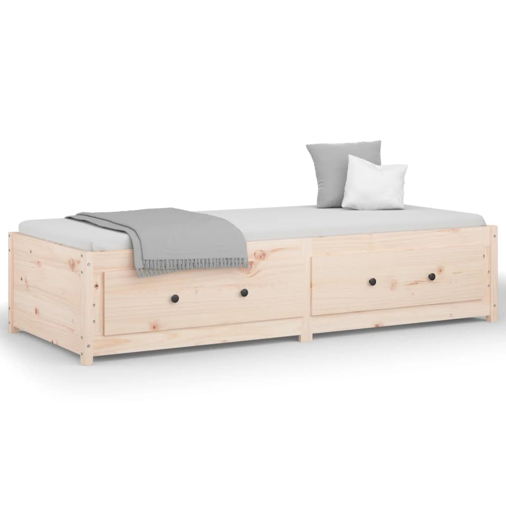Dormeuse 90x190 cm Single in Legno Massello di Pino | homemem39