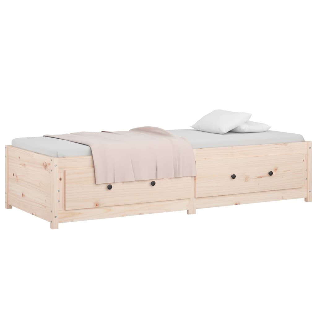 Dormeuse 90x190 cm Single in Legno Massello di Pino | homemem39