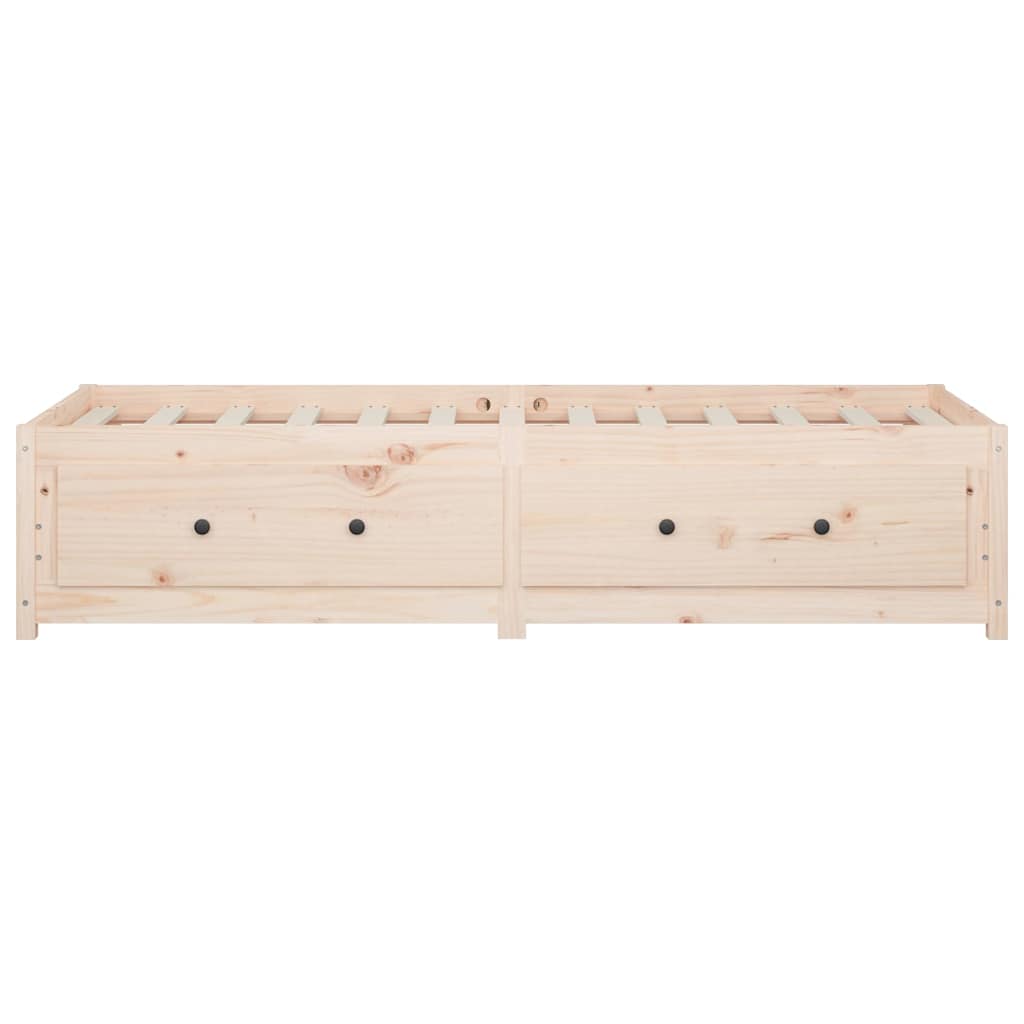 Dormeuse 90x190 cm Single in Legno Massello di Pino