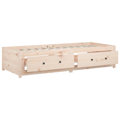 Dormeuse 90x190 cm Single in Legno Massello di Pino | homemem39
