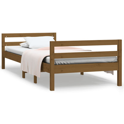 Giroletto Ambra 75x190 cm in Legno Massello di Pino - homemem39