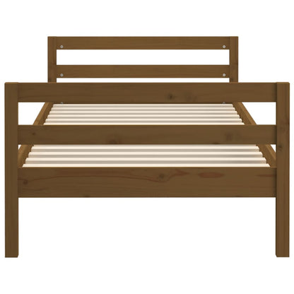 Giroletto Ambra 75x190 cm in Legno Massello di Pino - homemem39