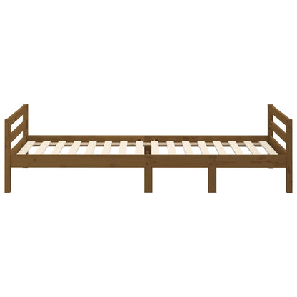 Giroletto Ambra 75x190 cm in Legno Massello di Pino - homemem39