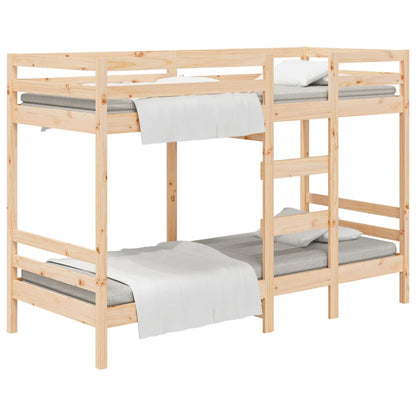 Letto a Castello senza Materasso 90x190 cm Legno di Pino | homemem39