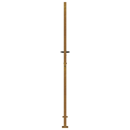 Cancello da giardino 100x200 cm in acciaio Corten con design ad albero | homemem39