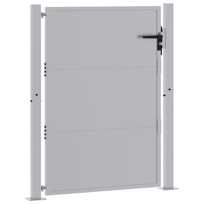 Cancello da Giardino 105x130 cm in Acciaio Corten - homemem39