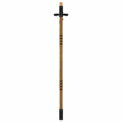 Cancello da giardino 85x150 cm in acciaio Corten con design erba | homemem39