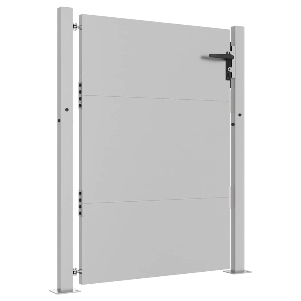 Cancello da giardino 100x125 cm in acciaio Corten | homemem39