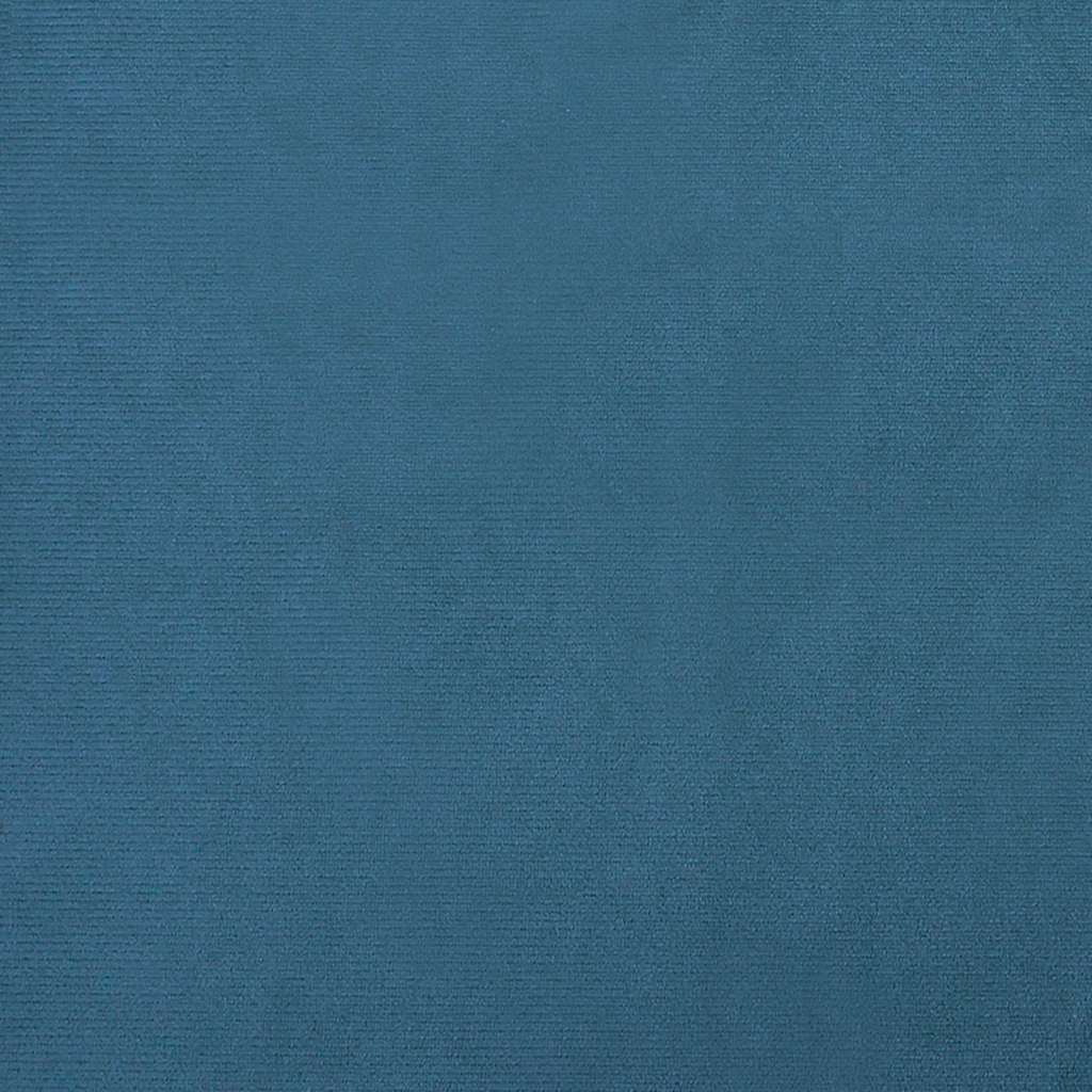 Lettino per Cani Blu 100x54x33 cm in Velluto | homemem39