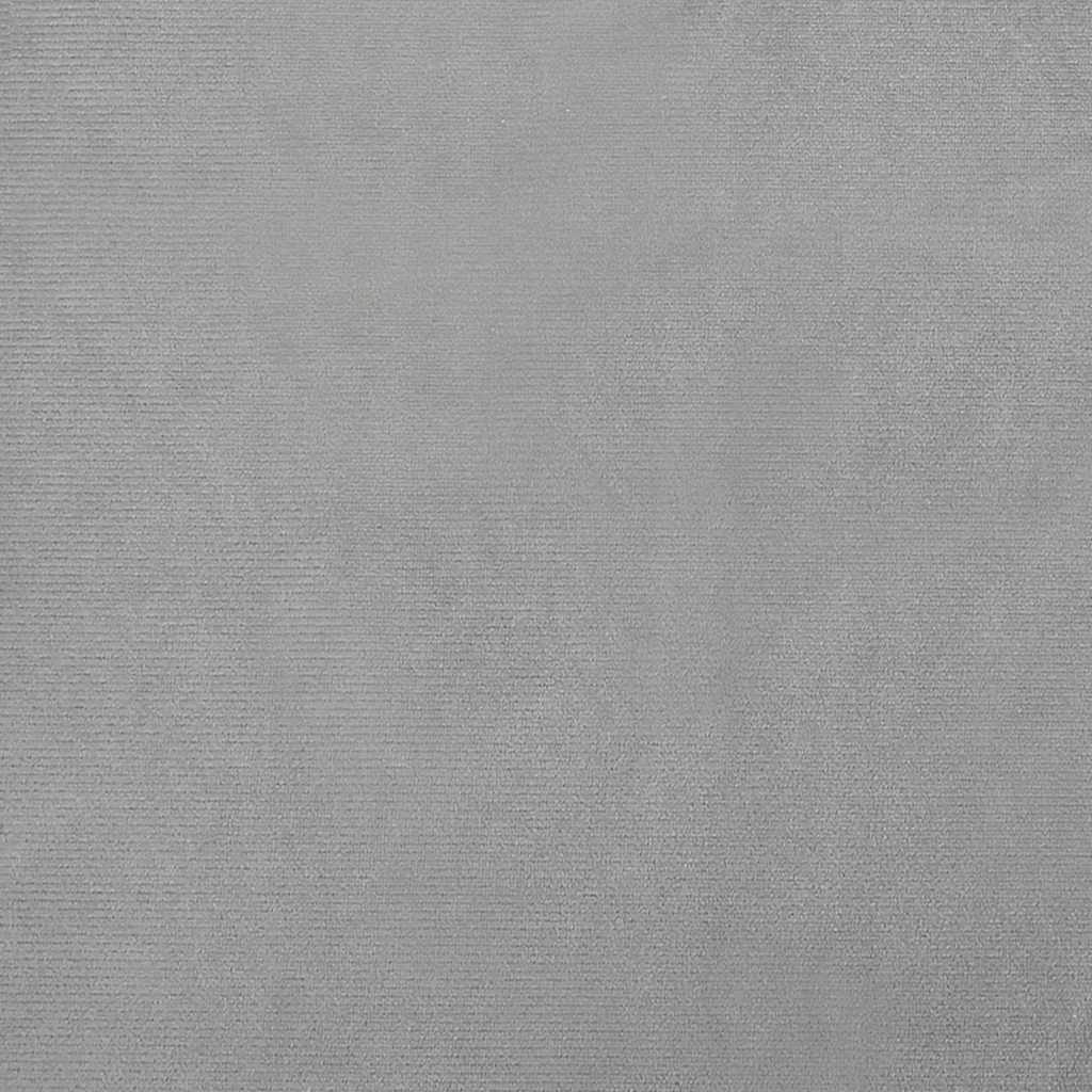 Lettino per Cani Grigio Chiaro 100x54x33 cm in Velluto | homemem39