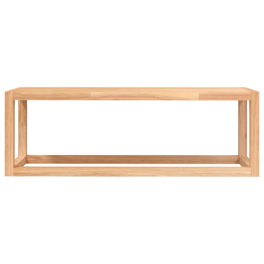 Portasciugamani 60x20x20 cm in Legno Massello di Noce - homemem39