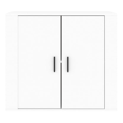 Credenza Bianca 80x33x70 cm in Legno Multistrato - homemem39