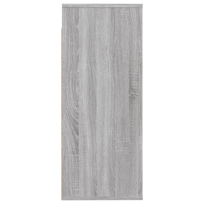 Mobile Pensile Grigio Sonoma 80x33x80 cm in Legno Multistrato - homemem39