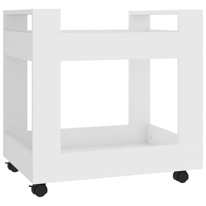 Carrello per Scrivania bianco 60x45x60 cm in Legno Multistrato - homemem39