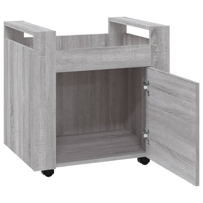 Carrello Scrivania Grigio Sonoma 60x45x60 cm Legno Multistrato - homemem39