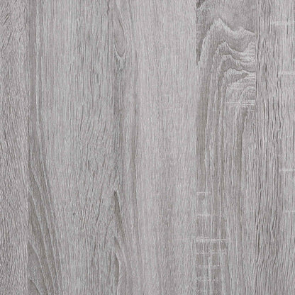 Carrello Scrivania Grigio Sonoma 60x45x60 cm Legno Multistrato