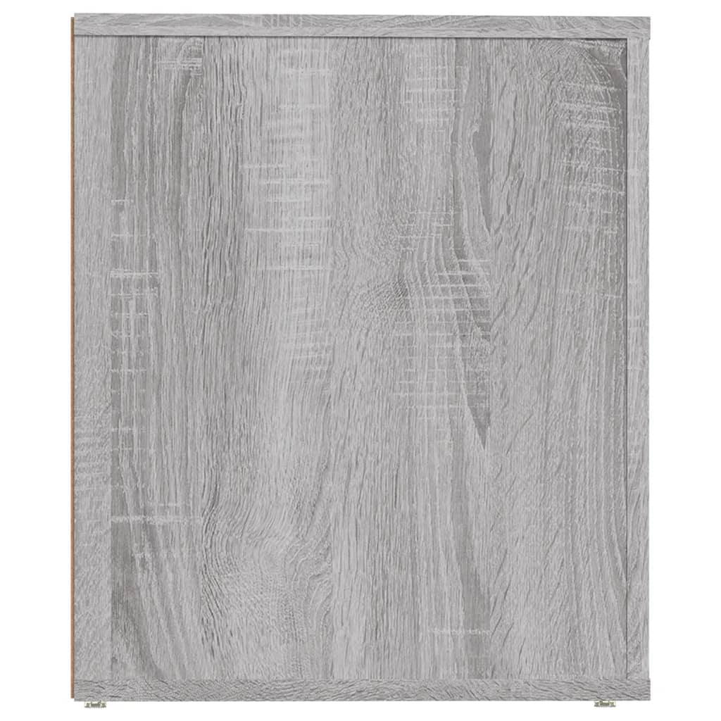 Comodino Grigio Sonoma 50x39x47 cm - homemem39