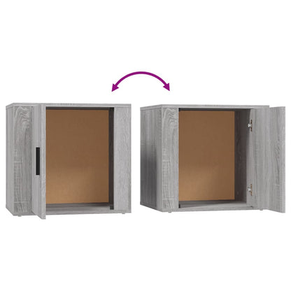 Comodino Grigio Sonoma 50x39x47 cm - homemem39