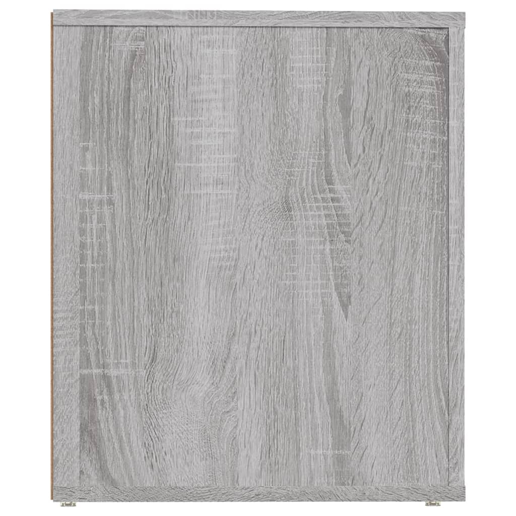 Comodino 2 pz Grigio Sonoma 50x39x47 cm - homemem39