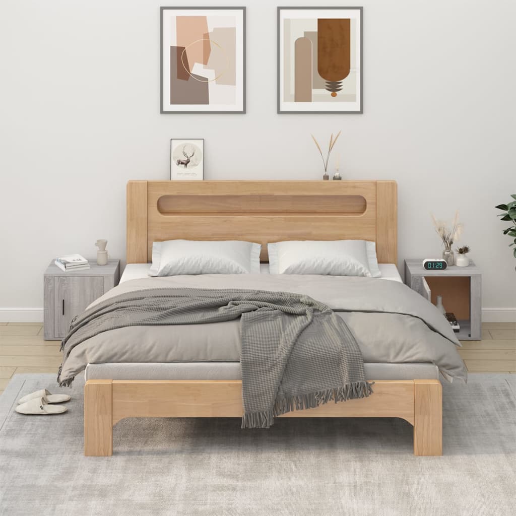 Comodino 2 pz Grigio Sonoma 50x39x47 cm - homemem39