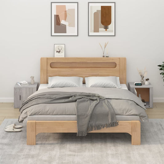 Comodino 2 pz Grigio Sonoma 50x39x47 cm - homemem39