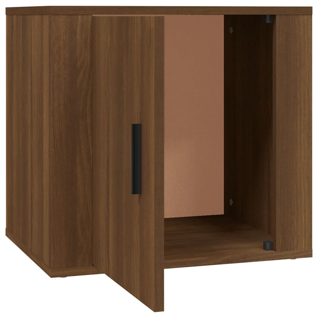 Comodini 2 pz Rovere Marrone 50x39x47 cm - homemem39