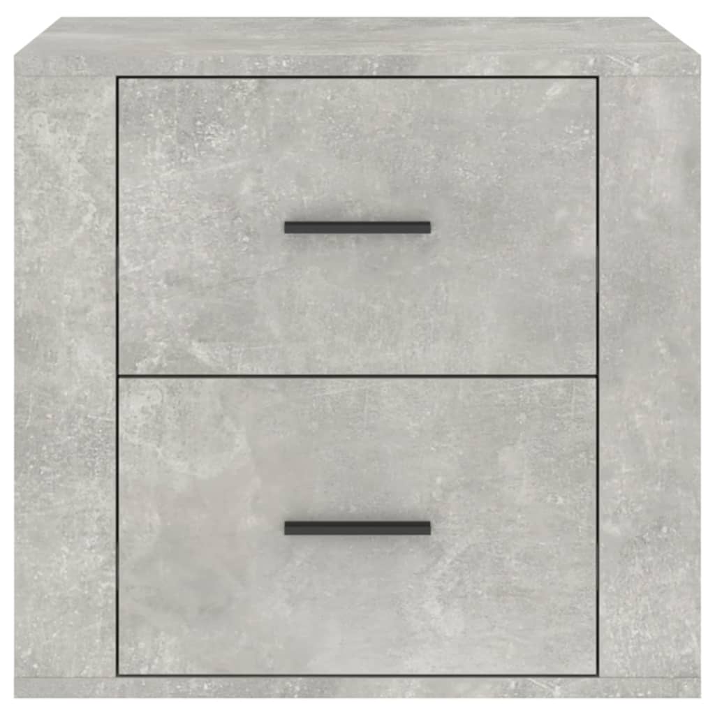 Comodino Grigio Cemento 50x39x47 cm - homemem39