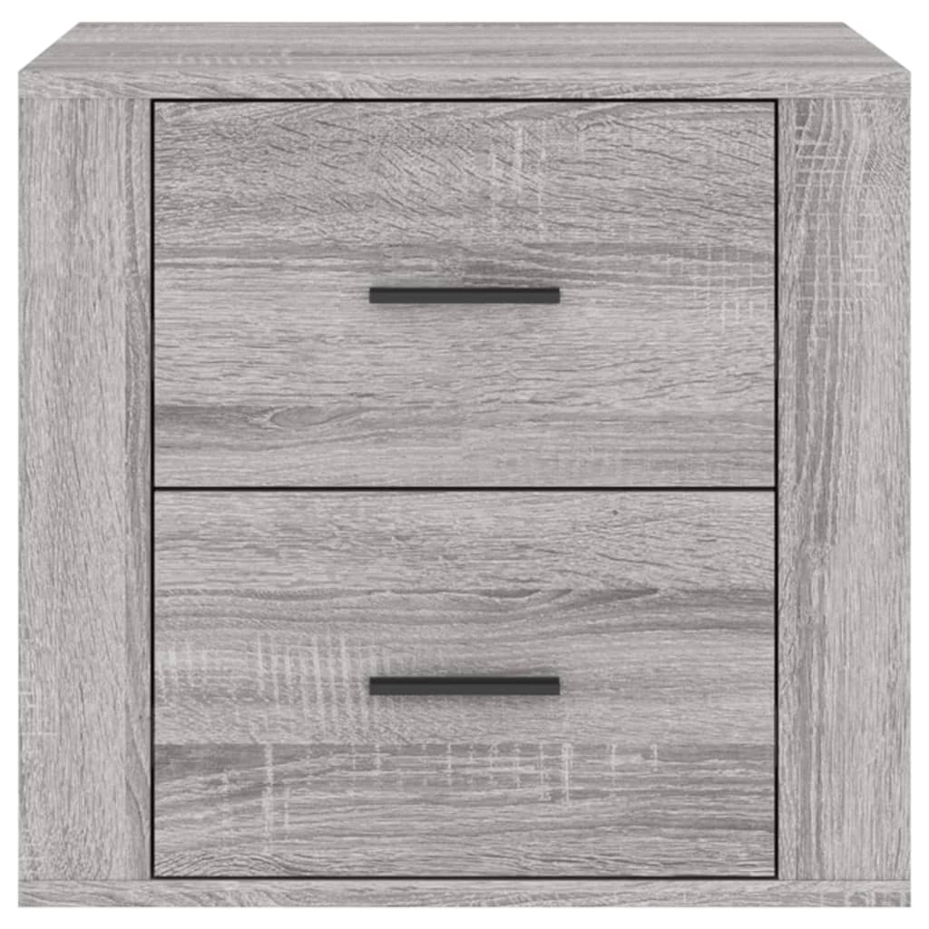 Comodino Grigio Sonoma 50x39x47 cm - homemem39