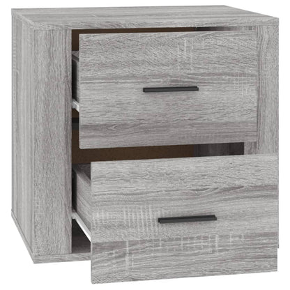 Comodino Grigio Sonoma 50x39x47 cm - homemem39