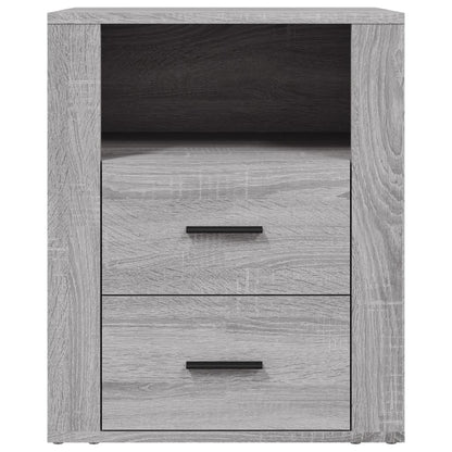 Comodino Grigio Sonoma 50x36x60 cm in Legno Multistrato - homemem39
