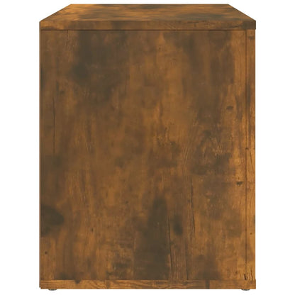 Comodino Rovere Fumo 60x36x45 cm Legno Multistrato - homemem39