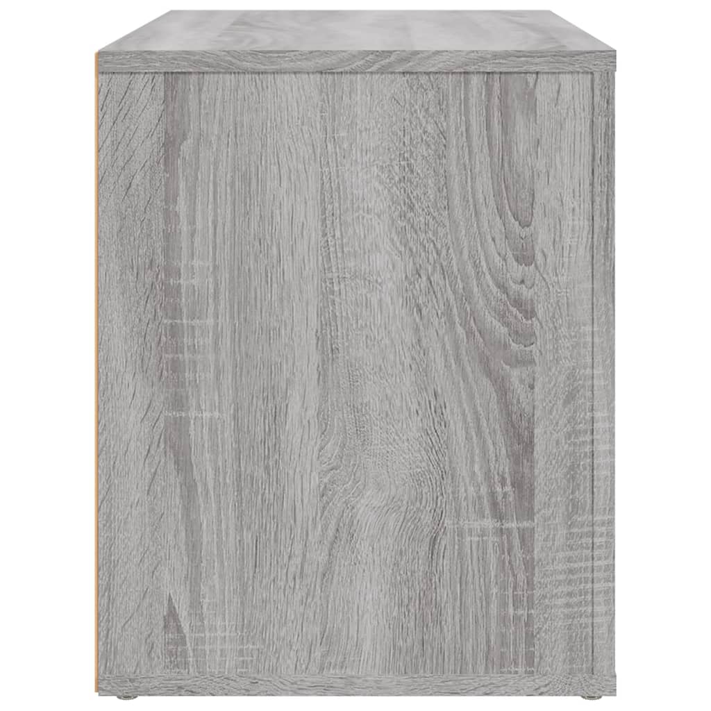 Comodino Grigio Sonoma 60x36x45 cm in Legno Multistrato - homemem39