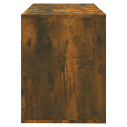 Scarpiera Rovere Fumo 80x35x45 cm in Legno Multistrato - homemem39