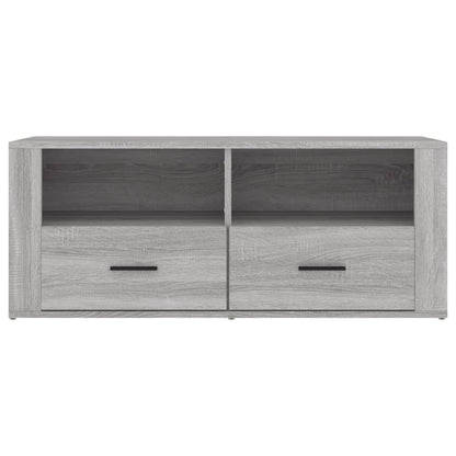 Mobile TV Grigio Sonoma 100x35x40 cm in Legno Multistrato - homemem39
