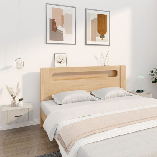 Comodini a Muro 2 pz Grigio Cemento 50x36x25 cm - homemem39