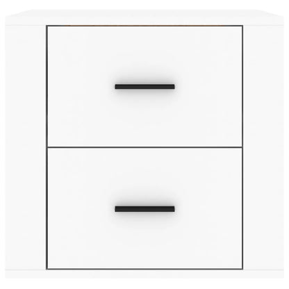 Comodino a Muro Bianco 50x36x47 cm - homemem39