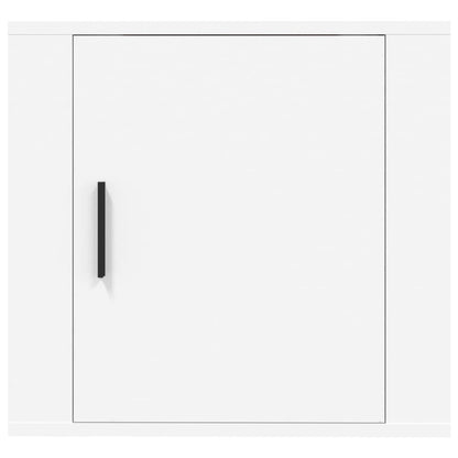 Comodini a Muro 2 pz Bianchi 50x36x47 cm - homemem39