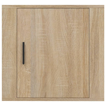 Comodino a Muro Rovere Sonoma 50x30x47 cm - homemem39