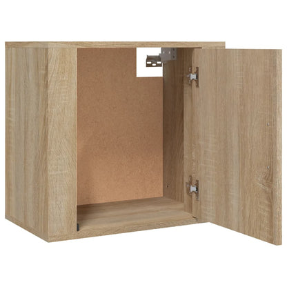 Comodini a Muro 2 pz Rovere Sonoma 50x30x47 cm - homemem39