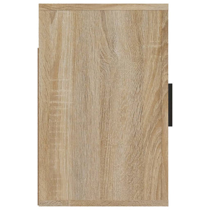 Comodini a Muro 2 pz Rovere Sonoma 50x30x47 cm - homemem39