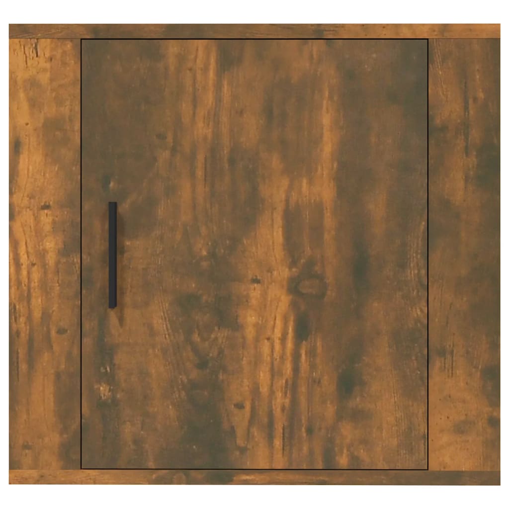 Comodino a Muro Rovere Fumo 50x30x47 cm - homemem39