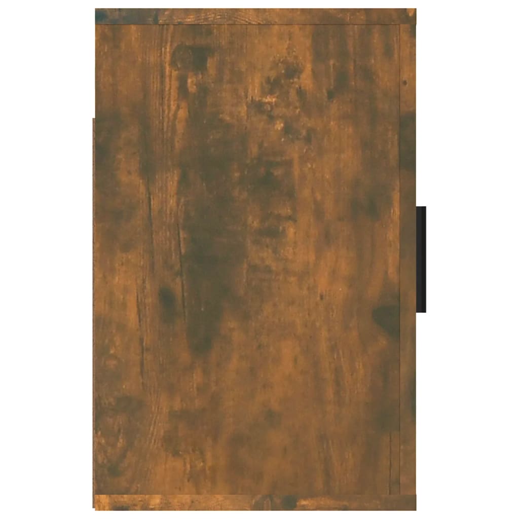 Comodino a Muro Rovere Fumo 50x30x47 cm - homemem39