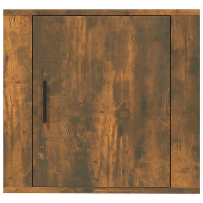 Comodini a Muro 2 pz Rovere Fumo 50x30x47 cm - homemem39