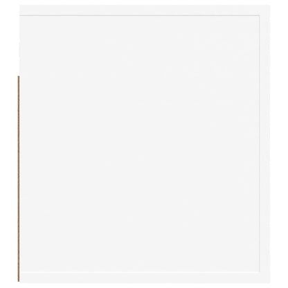 Comodino a Muro Bianco 50x36x40 cm - homemem39