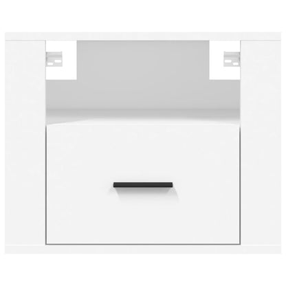 Comodini a Muro 2 pz Bianchi 50x36x40 cm - homemem39